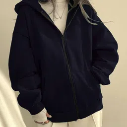 parona Women Solid Casual Jacket-picture-1