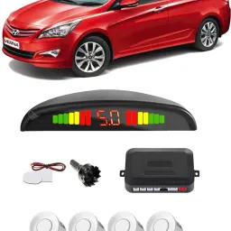 PKNA0812 White Car Reverse Parking Sensor with LED Display 4 Sensor PKNA0812 Parking Sensor-picture-25