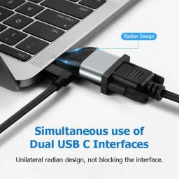 microware Gb LAN Adapter, USB C to Gigabit 1000MBPS Ethernet Adapter Wired Ethernet Lan Adapter compatible with Windows, Mac, Linux image 5