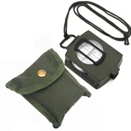 Army Waterproof Metal Lensatic Prismatic Navigator For Directions Military Compass-12