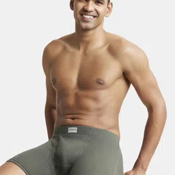 jockey 8008 Super Combed Cotton Rib Solid Men Trunk-picture-37