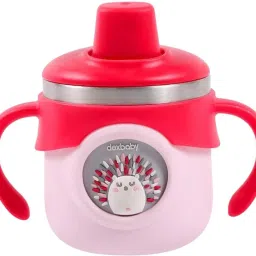 Stainless Steel Baby Sipper Cup with Soft Silicone Spout & Handle, BPA-Free-picture-10