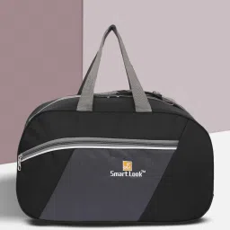45 L Gym Duffel Bag - Small GYM duffel and travel luggage bae 45L CAPACITY - Black, Grey-image-49