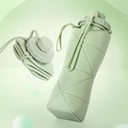 Silicone Foldable Bottle 600 ml Water Bottle-image-6