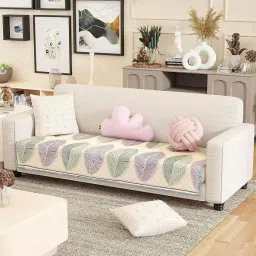Sofa Mat - 180CM Reversible Reversible Ocean Breeze Pattern (SC-183-04) Sofa Fabric-4