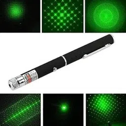 manish Green Multipurpose Laser Light Disco Pointer Pen Beam with Antenna Cap Design-image-46