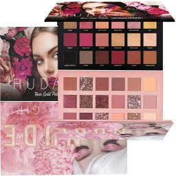 Beauty Set of 2 Eyeshadow Palette, Nude Edition and Rose Gold Edition Eye Shadow 80 g-image-33