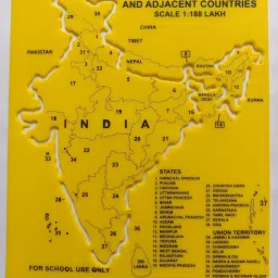INDIAN Map Stencil for Making Accurate Map Outline ( Pack of 1Pc ) INDIAN Map Stencil for Making Accurate Map Outline ( Pack of 1Pc ) INDIAN Map Stencil Stencil-19