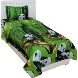 120 TC Cotton Single Cartoon Flat Bedsheet-image-42