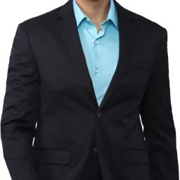 peter england Men Solid Single Breasted Formal Blazer-picture-23
