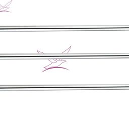 Stainless Steel Towel Rod/Towel Rack for Bathroom/Towel Bar/Hanger/Stand/Bathroom Accessories (24 Inch - Chrome Finish) - (Pack of 3) Silver Towel Holder-picture-28