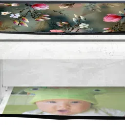 JMT Printer Cover For HP Deskjet 2132 All in One Printer (Green Floral) Printer Cover-25