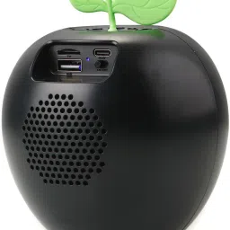 WOOS New apple shape Bluetooth Speaker with RGB Light Super Bass 5 W Bluetooth Speaker image 2