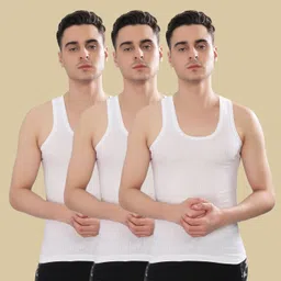 dollar bigboss Pack of 3 Hutch Cotton Men Vest-picture-49