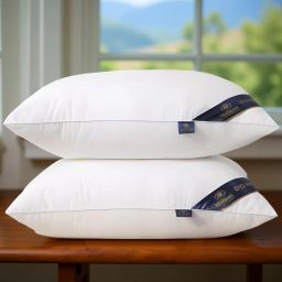 Microfibre Solid Sleeping Pillow Pack of 2-image-35