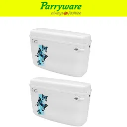 Glamour economy Single Flush Cistern set of 2 pic 167 Side Handle Flush Tank-picture-16