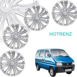 CAR WHEEL CAP/ WHEEL COVER ELEGANT "SILVER" 13 INCH Wheel Cover For Maruti Eeco, Indica, i10, Accent, Esteem, Zen Estilo, S-Presso Lxi, Alto K10, A-Star-image-76