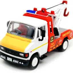 TUF 07 Tow Truck (4905 White) Pull & retract Tow Hook Miniature toy-image-59