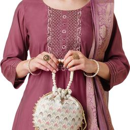 lavie Women White Potli-picture-42