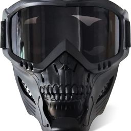 Motorcycle Goggle Mask Fun Face Mask Full Face Mask Windproof Goggles Mask Decorative Mask-image-0