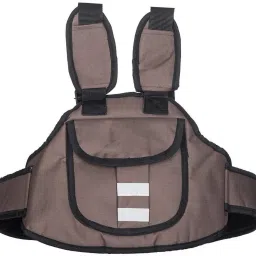 Two Wheeler Safety Belt for Sitting Back Adjustable Padded Strap Kid Travel Seat Baby Carrier-image-3