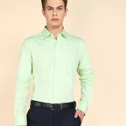 Men Regular Fit Solid Formal Shirt-image-33