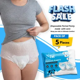 Maternity Sanitary Pads After Delivery, Disposable Panties for Women , Pack Of 5 Sanitary Pad-picture-25