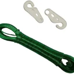 Stainless Steel Plastic Coted Cloth Hanging Rope Mixed-15