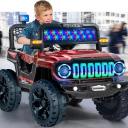900 RED Powerful Motors (1-6Yrs) Battery ride on Jeep Battery Operated Ride On-image-47