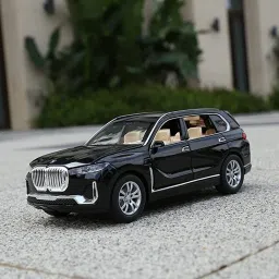 BMW X7 Metal Diecast Car Openable Door and Sound Light Gifts Toys for Kids-image-32