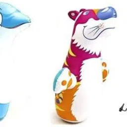 Combo Bop & Dolphin Shape Inflatable HitMe Toys-6