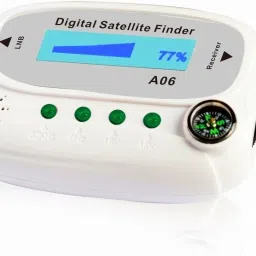 Digital Satellite Finder Signal Meter with Buzzer Sound + Compass + LCD Screen Solid Yuri DBC DB Gain Measuring Instrument for All DTH Free Dish Cable Meter Non-magnetic Engineer's Precision Level-13
