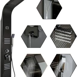 Luxury Shower Panel, Rainfall Shower, Hand Shower, Massage Jets, Foam Flow Spout Jet spary-image-71