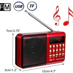 JAXTER jaxter FM with Bluetooth speaker 6 W Bluetooth Laptop/Desktop Speaker image 4