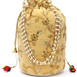Women Gold Potli-image-40