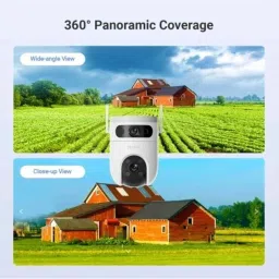 EZVIZ H9C DUAL LENS 3K(5MP+5MP)WIFI PAN TILT 2 WAY CALLING CAMERA Security Camera image 2