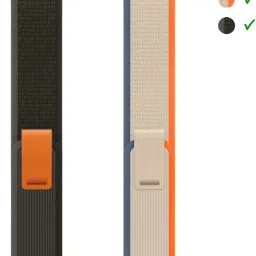 onefit Trail Loop Strap Nylon Watch Band for Watch 42mm/44mm/45mm/49mm (Only Trail Loop, Watch NOT Included) Pack of 2 Smart Watch Strap-77