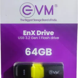 yashpendrive ENX/64G 64 GB Pen Drive Compatible with Desktop Computer USB 3.2 Plastic Case-13