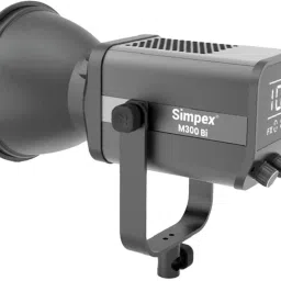 Simpex M300 Bi 300w Continuous Light with LCD Display and Infrared Remote 13500 lx Camera LED Light-21