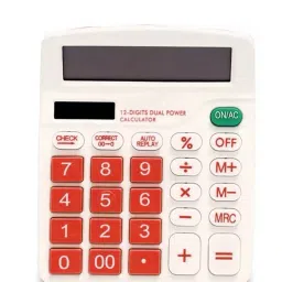 snrn New Multifunctional Dual Power 12 Digit Multicolored Basic Calculator Obit Basic Calculator image 2