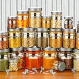 Plastic Grocery Container - 1200 ml-picture-14