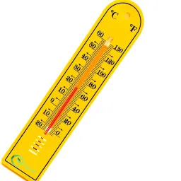 RCSP Room Thermometer Indoor Wall-Mounted Thermometer, Celsius and Fahrenheit Display Compact, Easy-to-Read Design For Home & Office Use Thermometer-1