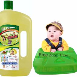 Baby Feeding Bottle Cleaning Sponge Brush and Nipple Cleaner Liquid 1 Ltr-image-114