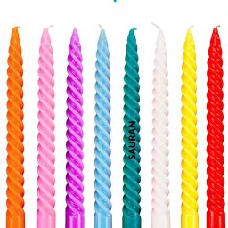 Pack of 10 Spiral Candles Candle-image-52