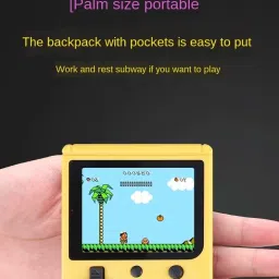 New game console best handheld game system SUP gamebox 400 in 1 Games Retro Z111 (Console Handheld Classical Game PAD box s6 with TV output) image 2