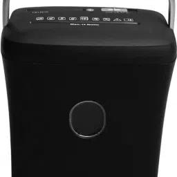 DRMS STORE Cross - Cut Shredder 10 Sheets Cutting 21 LT BIN Capacity Paper Trimmer-4