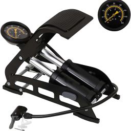 160 psi Tyre Air Pump for Car & Bike & FootBall Double Cylinder Car Pump-76