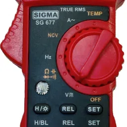 AC Clamp Meter MTQ 677 TRMS, Current Upto 400 A AC Digital Multimeter-image-62