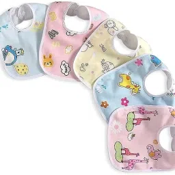 Waterproof baby bibs/aprins for the babies (PACK OF 5)))-24