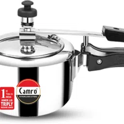 Triply Steller 1 Liters Inner Lid Pressure Cooker | Dishwasher Safe 1 L Induction Bottom Pressure Cooker-image-30